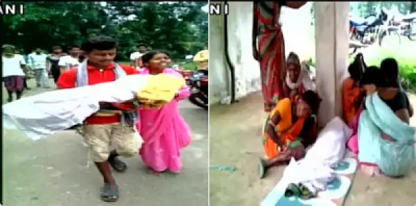 Father Forced To Carry His Dead Daughter 5km After Being Kicked Out By Ambulance.
